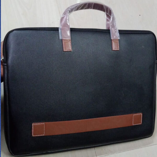 Laptop Bag Leather Product (22-BLACK)