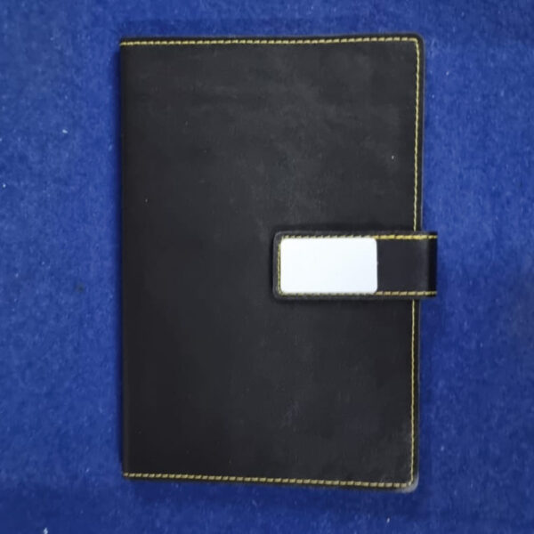 Diary Flux Leather Product (23-BLACK)