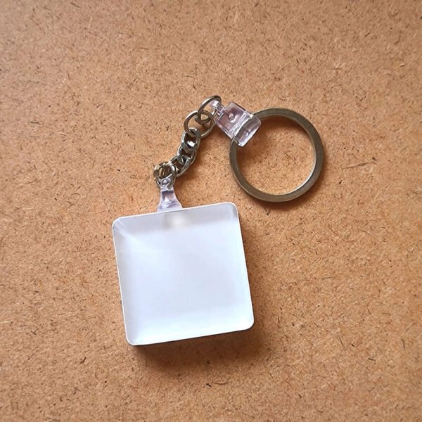 Acrylic 10mm Keychain - Square (19)