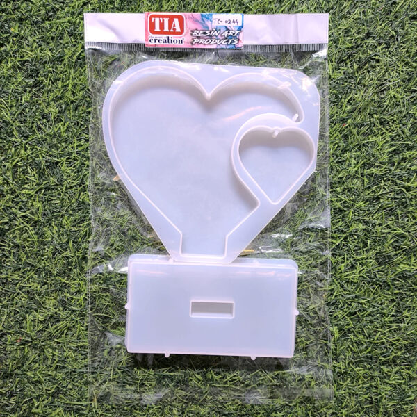 Heart with stand mould (TC0244)