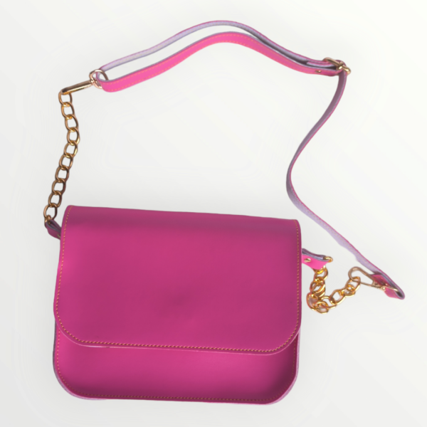 Sling Bag Leather Product (19-PINK)