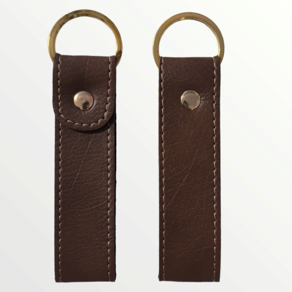 Keychain Nexon Leather Product (26-TAN)