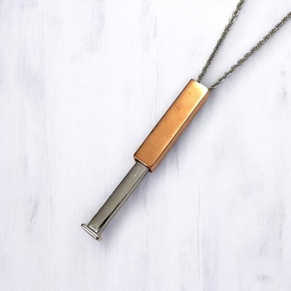 Hidden Bar Pendent (5-ROSE GOLD)