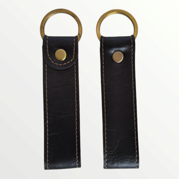 Keychain Bangkok Leather Product (50-BLACK)