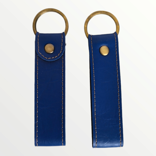 Keychain Bangkok Leather Product (50-BLUE)