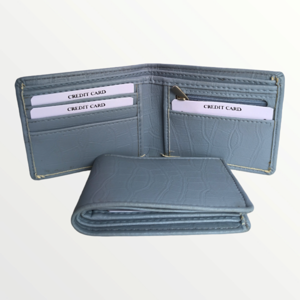 Gents Wallet Croc Leather Product (63-SKYBLUE)