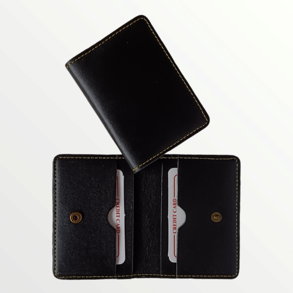 Card Holder Leather (67-BLACK)