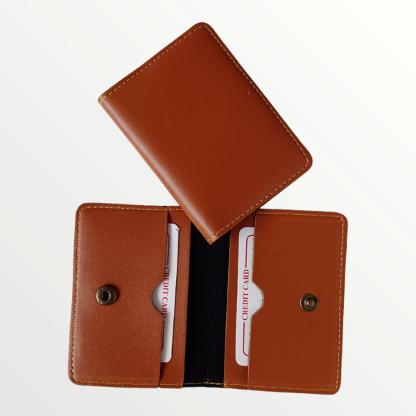 Card Holder Leather (67-TAN)