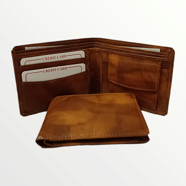 Gents Wallet Turbo Leather Product (71-TAN)