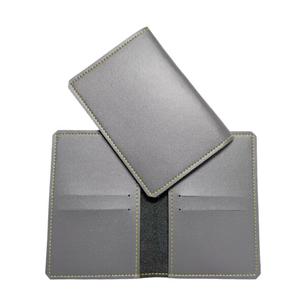 PASSPORT Cover FAUX Leather Product (08-GRAY)