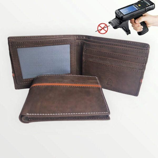 Gents Wallet RFID Anti Thept (84-BROWN)