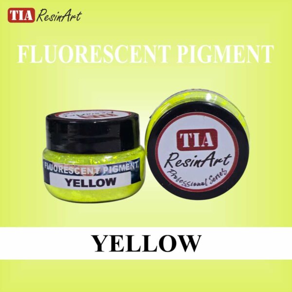 Fluorescent Pigment for Resin Art (YELLOW)