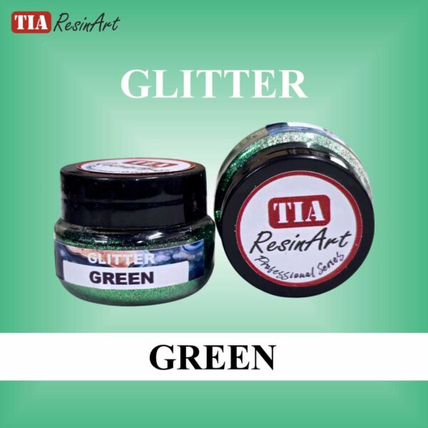 Glitter for Resin Art (GREEN)