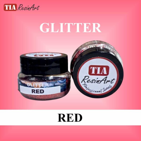 Glitter for Resin Art (RED)