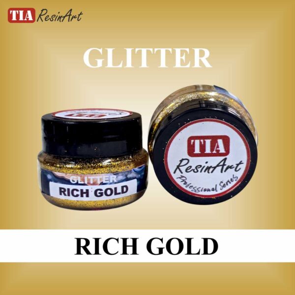 Glitter for Resin Art (RICH GOLD)