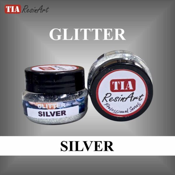 Glitter for Resin Art (SILVER)