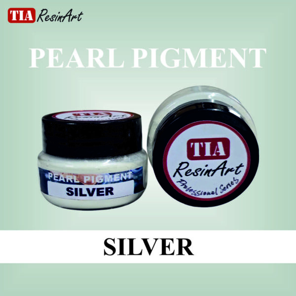 Pearl Pigment for Resin Art (SILVER)