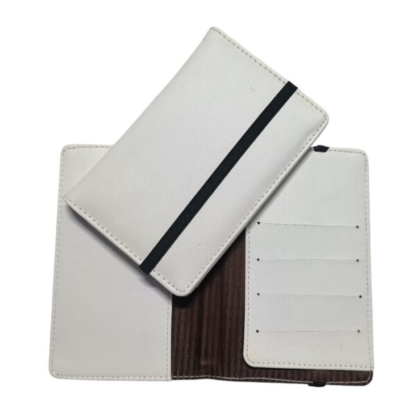 PASSPORT COVER PASTEL LEATHER (78-WHITE)