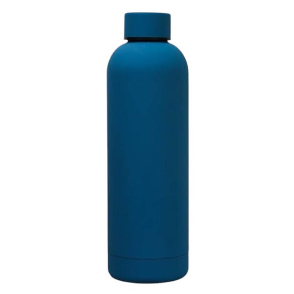 Rubber Coated Bottle (2-TEAR BLUE)